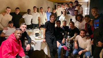 El Madrid celebr車 la cena de Navidad con un 'amigo invisible'