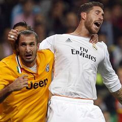 Chiellini: "Jamás tendré la calidad o la explosividad de Ramos"