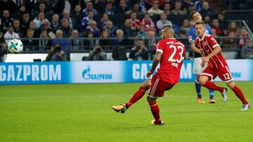 Vidal marca un golazo en la cómoda victoria de Bayern