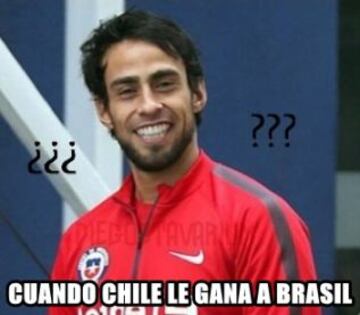 Los mejores memes del triunfo de Chile