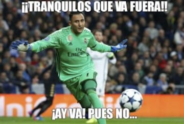 Los memes del Real Madrid-Nápoles