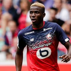 Sólo Osimhen brilla en el nuevo Lille