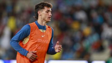 Juan Dinenno of Pumas during the game Pachuca vs Pumas UNAM, corresponding to Round 03 of the Torneo Apertura 2023 of the Liga BBVA MX, at Hidalgo Stadium, on July 16, 2023.
<br><br>
Juan Dinenno de Pumas durante el partido Pachuca vs Pumas UNAM, correspondiente a la Jornada 03 del Torneo Apertura 2023 de la Liga BBVA MX, en el Estadio Hidalgo, el 16 de Julio de 2023.