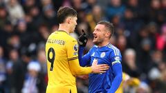 Impacto en Inglaterra con esto de Vardy: su curiosa forma de desquiciar a los defensas rivales