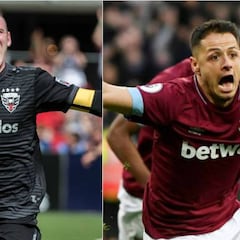 Rooney y Chicharito en el equipo de la semana del FIFA19
