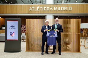 El Atl¨¦tico y Hyundai renuevan su acuerdo de patrocinio hasta 2027