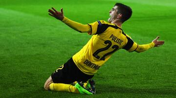 Christian Pulisic en partido de Champions League.