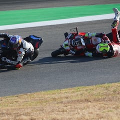 “¿La caída? Esto también son las carreras”