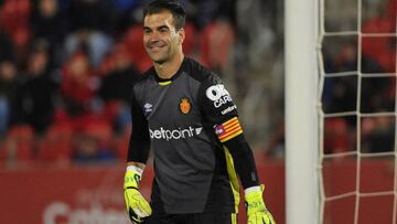 Manolo Reina, con el Mallorca.