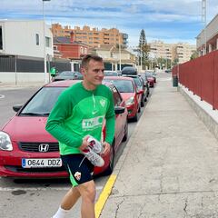 Álex Collado se suma al grupo y Bane regresa al primer equipo