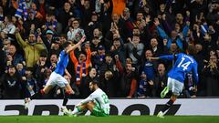 Isco, desolado tras el tanto del Rangers.