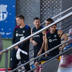 Szczesny, una ‘bombita’ para Flick