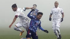 La victoria del Tri sobre Japón en medio de la neblina, en imágenes