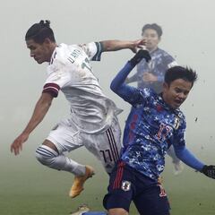 La victoria del Tri sobre Japón en medio de la neblina, en imágenes