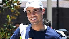 Rafa Nadal, en Brisbane.