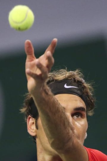 Roger Federer ya está en cuartos de final del Masters de Shanghai.