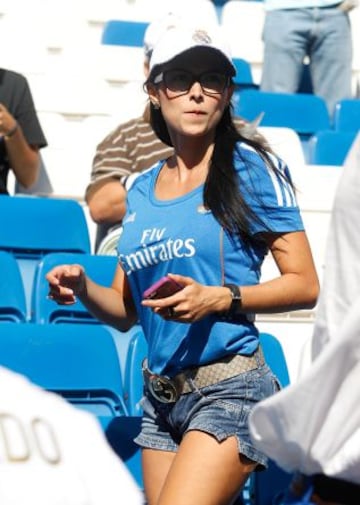 Seguidores del Real Madrid.