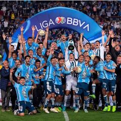 Murillo, Avilés e Hinestroza, campeones de Liga MX con Pachuca