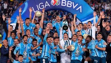 Murillo, Avilés e Hinestroza, campeones de Liga MX con Pachuca