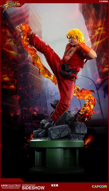 Fotografía - street-fighter-ken-masters-with-dragon-flame-statue-pop-culture-shock-902957-06.jpg