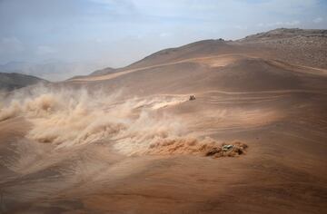 Cuarta etapa entre Arequipa-Tacna / Moquegua. El francés Sebastien Loeb.