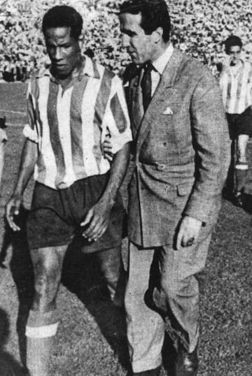 Helenio Herrera ganó dos ligas con el Atlético de Madrid y consiguió 60 victoria en 120 partidos.