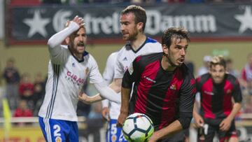 Lekic, en el partido ante el Zaragoza.