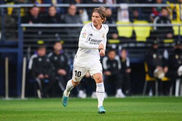 El centrocampista croata del Real Madrid Luka Modric.