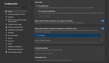 Edge ya te deja gestionar tus contraseñas en dispositivos móviles