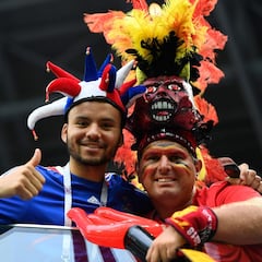 Francia-Bélgica en imágenes