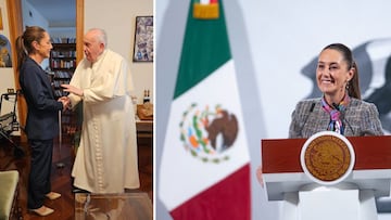 La Presidenta de México confirmó que no asistirá al funeral del Papa Francisco que se realizará el 26 de abril del 2025.