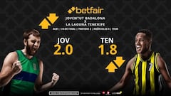 Joventut Badalona vs. La Laguna Tenerife (partido 2): horario, dónde ver, pronósticos y cuadro