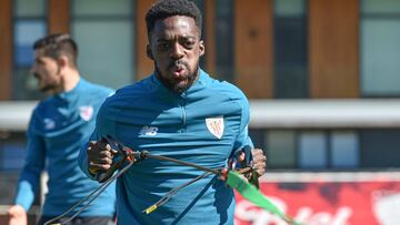 23/03/21 ENTRENAMIENTO DEL ATHLETIC DE BILBAO 
 I&Ntilde;AKI WILLIAMS 