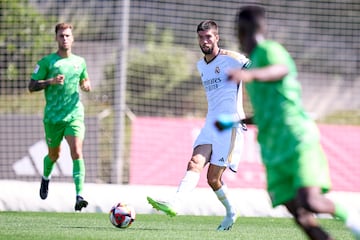 Theo Zidane, durante el partido ante el Leganés. 