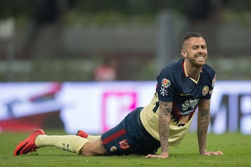 Jéremy Ménez tuvo sus primeros minutos en la Liga MX ante el Atlas y te presentamos las mejores fotos de su estreno como azulcrema.