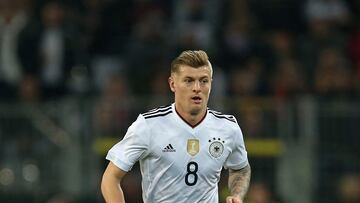 Portrait of the Toni Kroos Player of the GERMANY National Team for the 2018 FIFA World Cup Russia Russia
Retrato del Jugador Toni Kroos de la Seleccion de ALEMANIA correspondiente al Mundial de Futbol FIFA Rusia 2018
07/12/2017/MEXSPORT