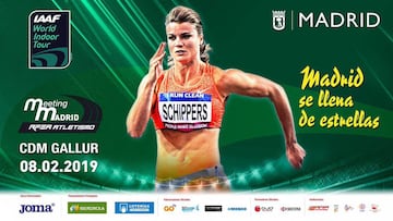Dafne Schippers correr¨¢ por primera vez en Espa?a