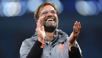 Jurgen Klopp celebra e pase a semifinales de la Champions