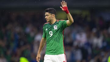 Raúl Jiménez, jugador de la Selección Mexicana de Fútbol.