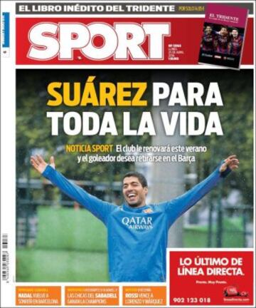 Portadas de la prensa mundial