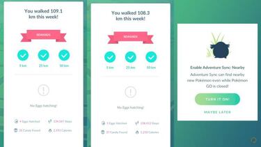 Pokémon GO revela su nuevo regalo por caminar 100 km a la semana