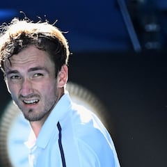 El número dos de Nadal peligra ante el empuje de Medvedev