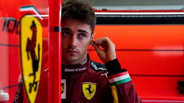 Charles Leclerc, piloto de Ferrari. F1 2020. 