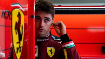 Charles Leclerc, piloto de Ferrari. F1 2020. 