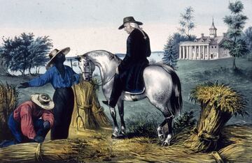 El primer jefe del Gobierno del país ya enraizó el deporte en la institución. Washington, amante de los caballos, llegó a convertirse en uno de los mejores jinetes del país para la opinión popular