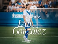 Izan González, oficial.