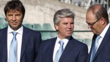 <b>FRACTURA. </b>Stosic y Mel ya no tienen relación en el Betis.