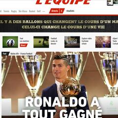 La Prensa: "Lo ganó todo; vuelve a ser el mejor del mundo"