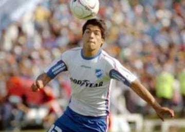 Luis Suárez debutó el 2005 en Nacional, cuando Martín Lasarte era el técnico del 'Bolso'.