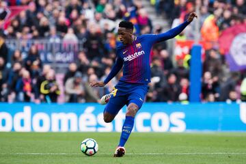 Gran debut de Yerry Mina en la defensa del Barcelona 